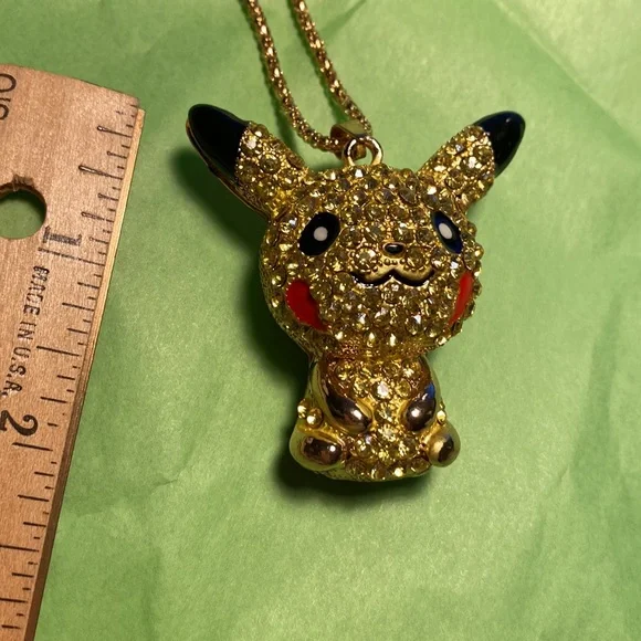 Yellow Pikachu necklace - Picture 5 of 5